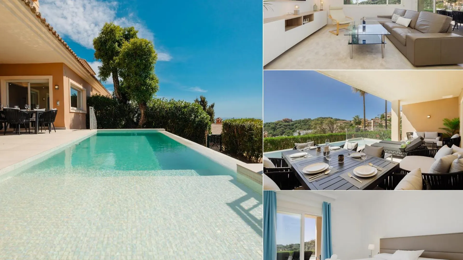Private Heatable Infinity Pool With Sea Views In La Mairena, Marbella Apartment Sitio de Calahonda